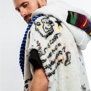 VDR Graphic Hooded Fleece Jacket Cardigan